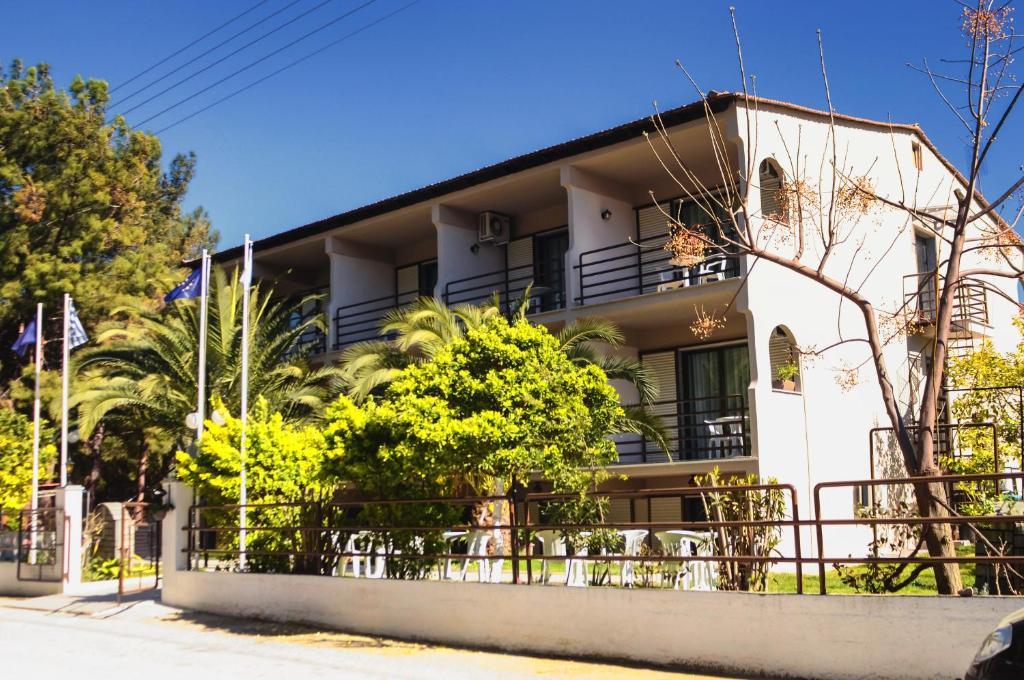 Vlachogiannis Hotel Prínos Exterior foto