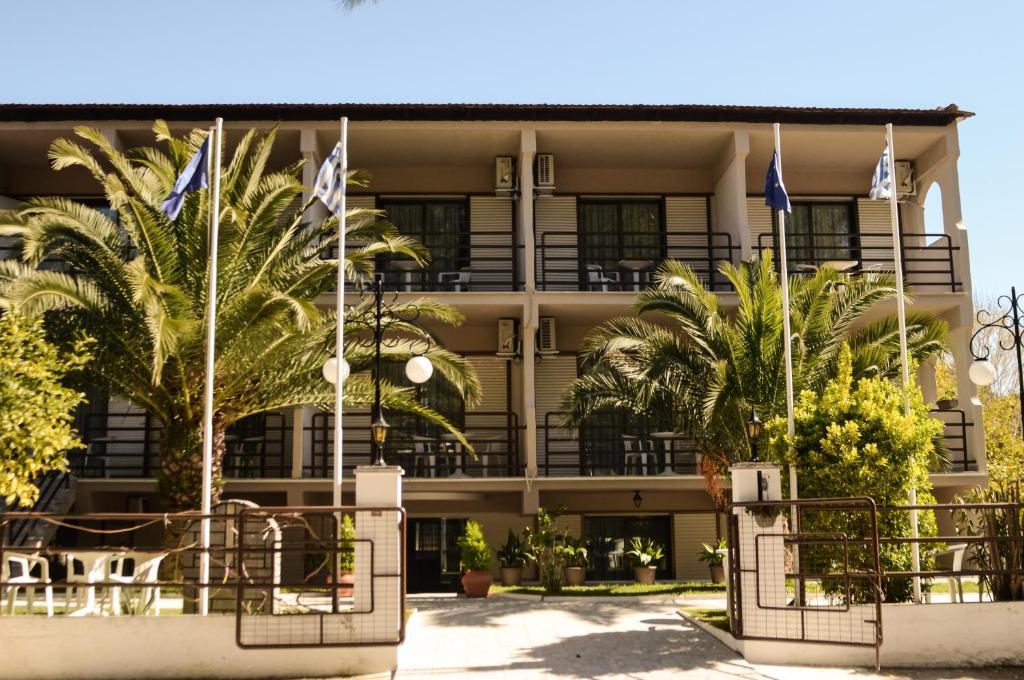 Vlachogiannis Hotel Prínos Exterior foto