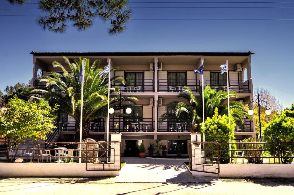 Vlachogiannis Hotel Prínos Exterior foto